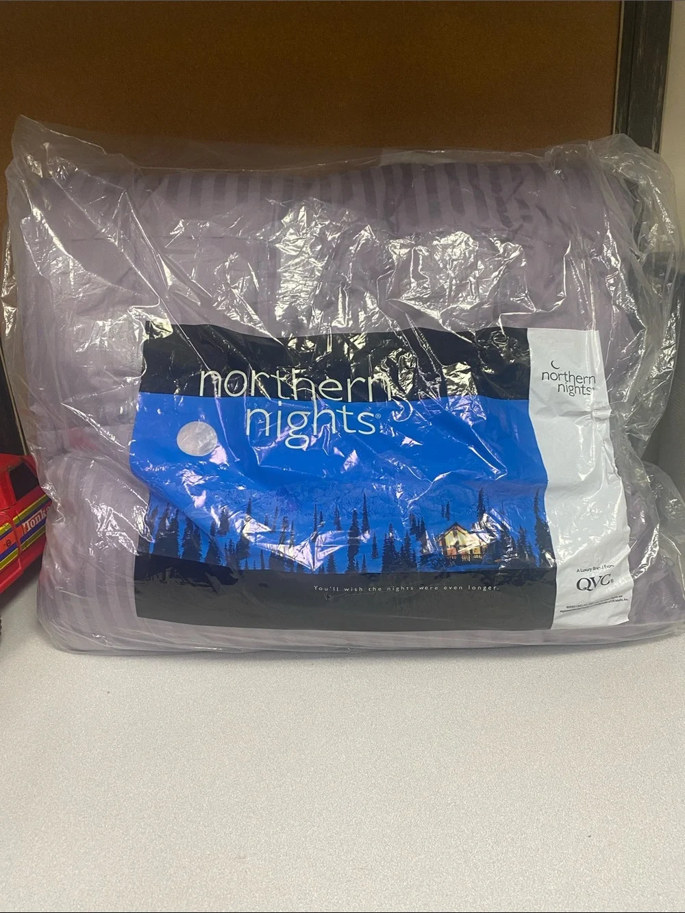 Northern Nights Lavender Comforter - Soft Lavender Bedding